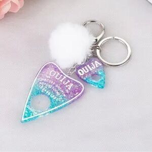 Ouija Planchette keychain